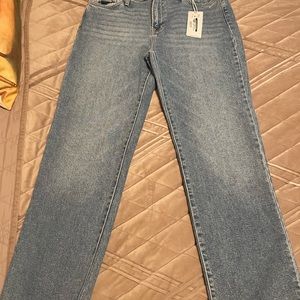JUST BLAK DENIM HI RIDE VINTAGE STRAIGHT LEG NWT